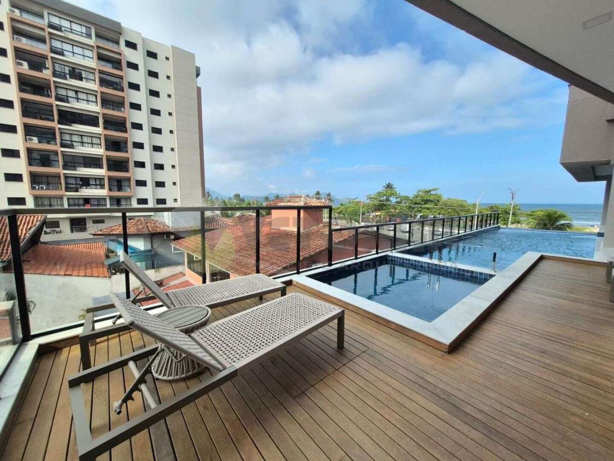 Apartamento Residencial Valencia frente mar no Indaiá - Imóvel no Litoral Caragua
